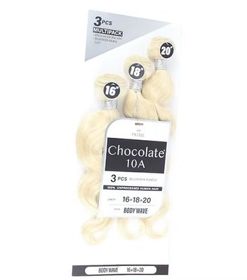 CHOCOLATE 10A BRAZILLIAN HUMAN HAIR BODYWAVE