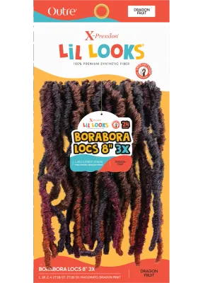 X-PRESSION-LIL LOOKS-BORABORA LOCS 8" 3X