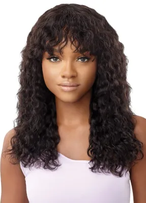 MYTRESSES-PURPLE LABEL-FULL CAP WIG-W&amp;W-HH-NATURAL CURLY 20"