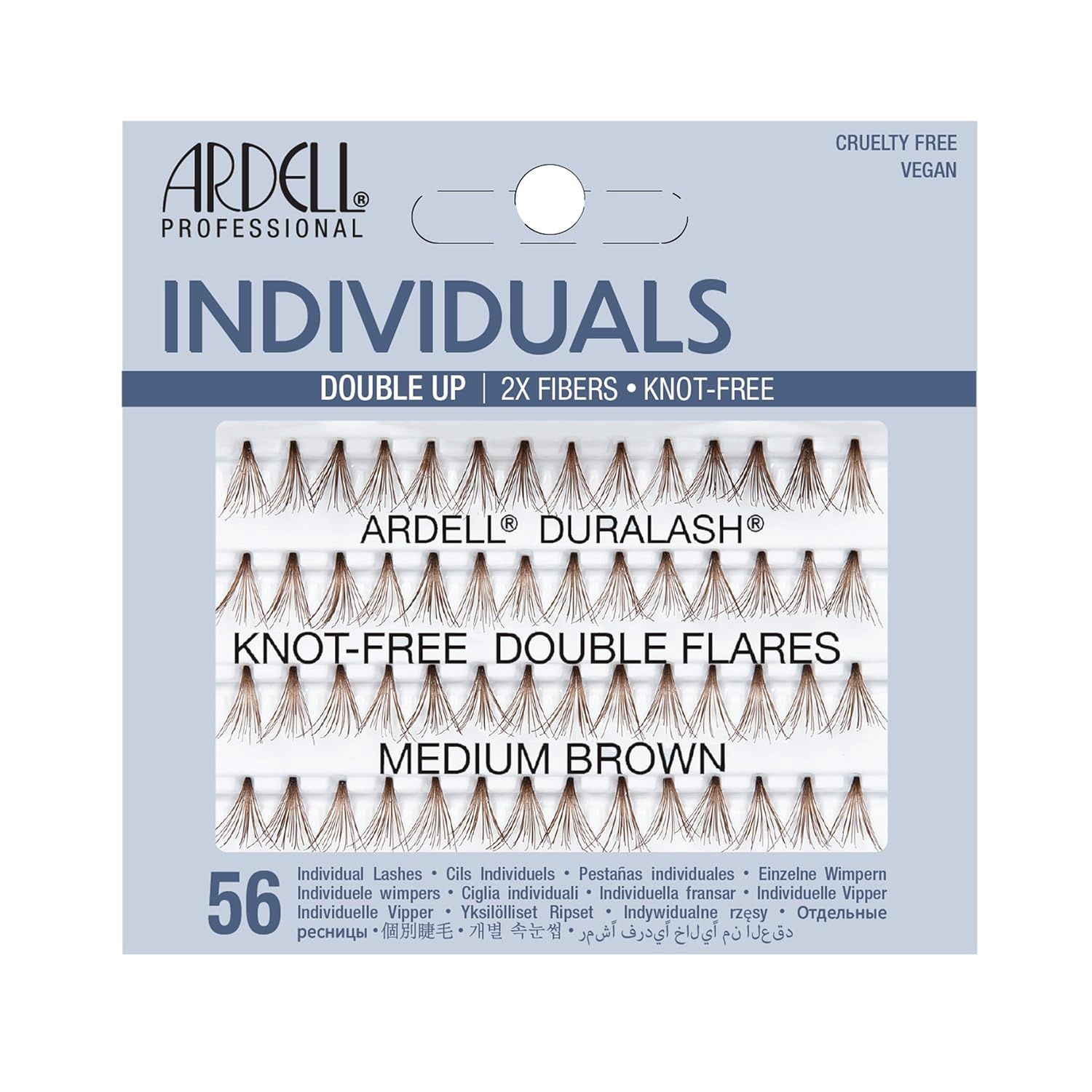 ARDELL INDIVIDUAL FLARE [KNOT FREE], Color: brown, Size: medium