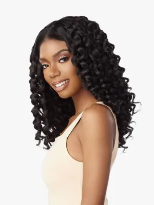 KINKY EDGE Y PART LACE WIG - KINKY ROD CURL 18"