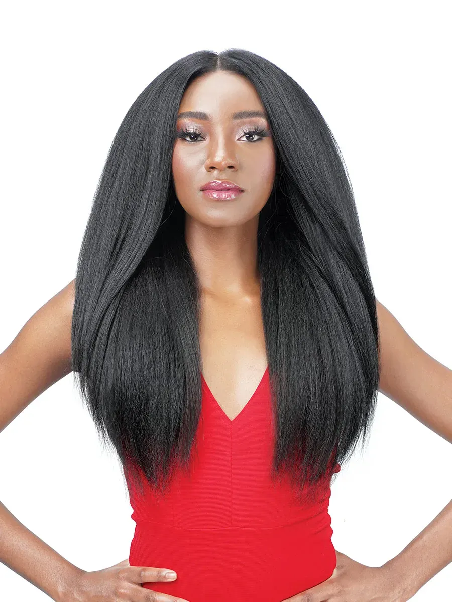 Natural Dream CLIPINs  KINKY STRAIGHT  Premium Synthetic Blends