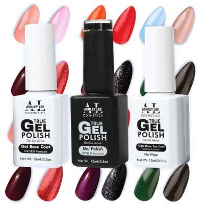 ASHLEY LEE TRUE GEL NO WIPE UV/LED HIGH SHINE TOP COAT