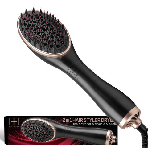 ANNIE H&amp;H 2IN1 HAIR STYLER DRYER BLACK GOLD