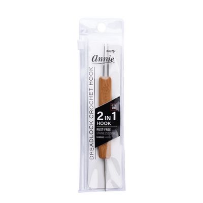 ANNIE DREADLOCK CROCHET HOOK 2IN1 HOOK