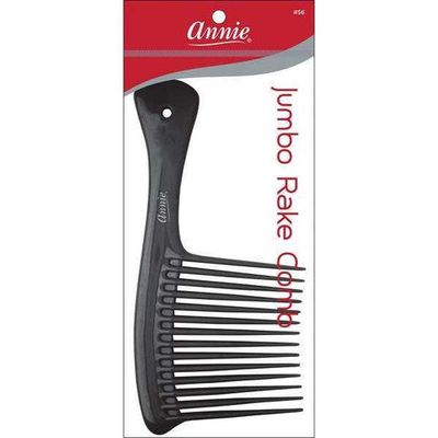 ANNIE COMB RAKE COMB JUMBO [BLACK]