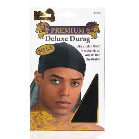 ANNIE MR DURAG PREMIUM DELUXE DURAG<BLACK