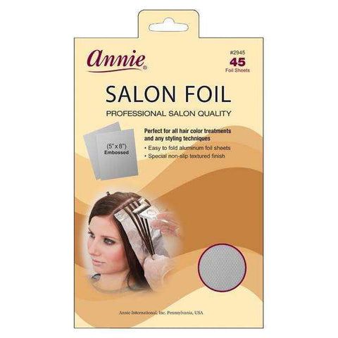 ANNIE SALON FOIL 5"X12" 45 SHEETS