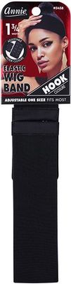 ANNIE HOOK WIG BAND BLACK