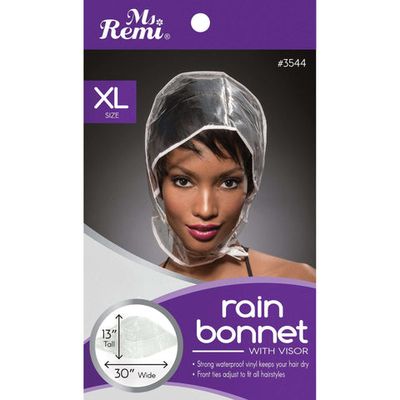 ANNIE MS REMI RAIN BONNET <CLEAR>