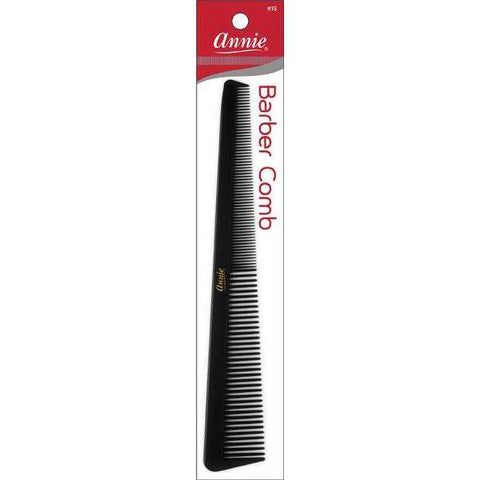 ANNIE COMB BARBER COMB BLACK