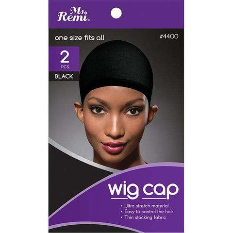 ANNIE MS REMI WIG CAP 2PCS, Color: BLACK