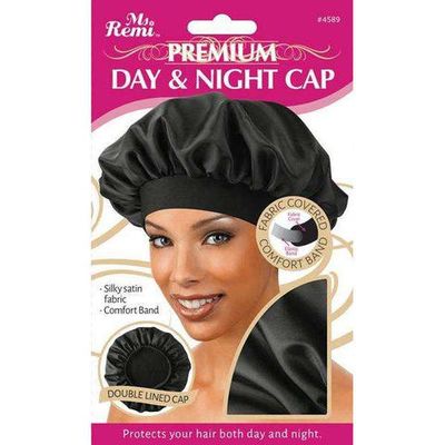 ANNIE MS REMI PREMIUM DAY NIGHT CAP<BLACK>