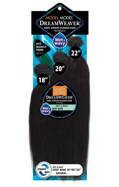 DREAM WEAVER 3PC BUNDLES WET N' WAVY DEEPWAVE - NA/BLACK
