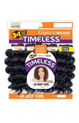 GLANCE BRAID 4X DEEP CURL TIMELESS