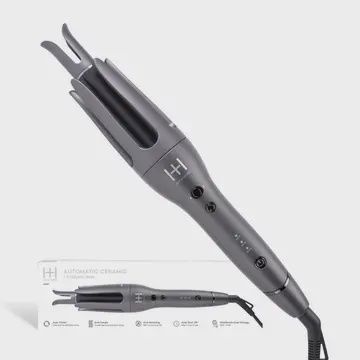 Hot &amp; Hotter Ceramic Auto Curler 1 Inch Grey