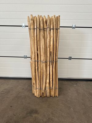 Kastanje hekwerk 120cm hoog