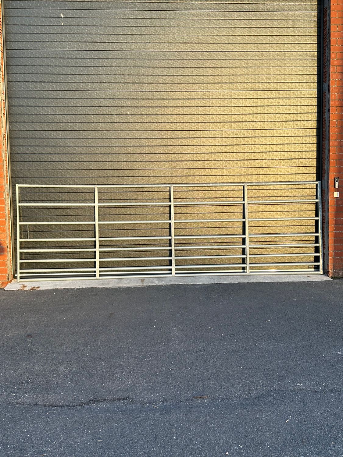 Weidepoort 8 spijlen hoog 488cm Weidepoort 8 spijlen hoog 488cm