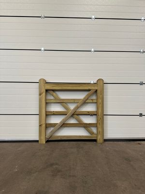 Weidepoort geimpregneerd 120cm