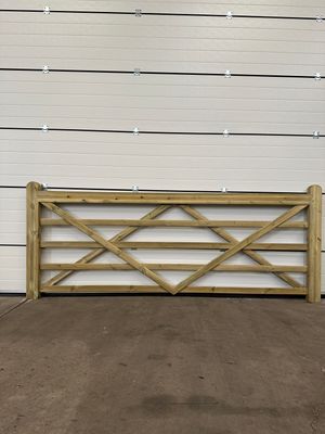 Weidepoort geimpregneerd 300cm