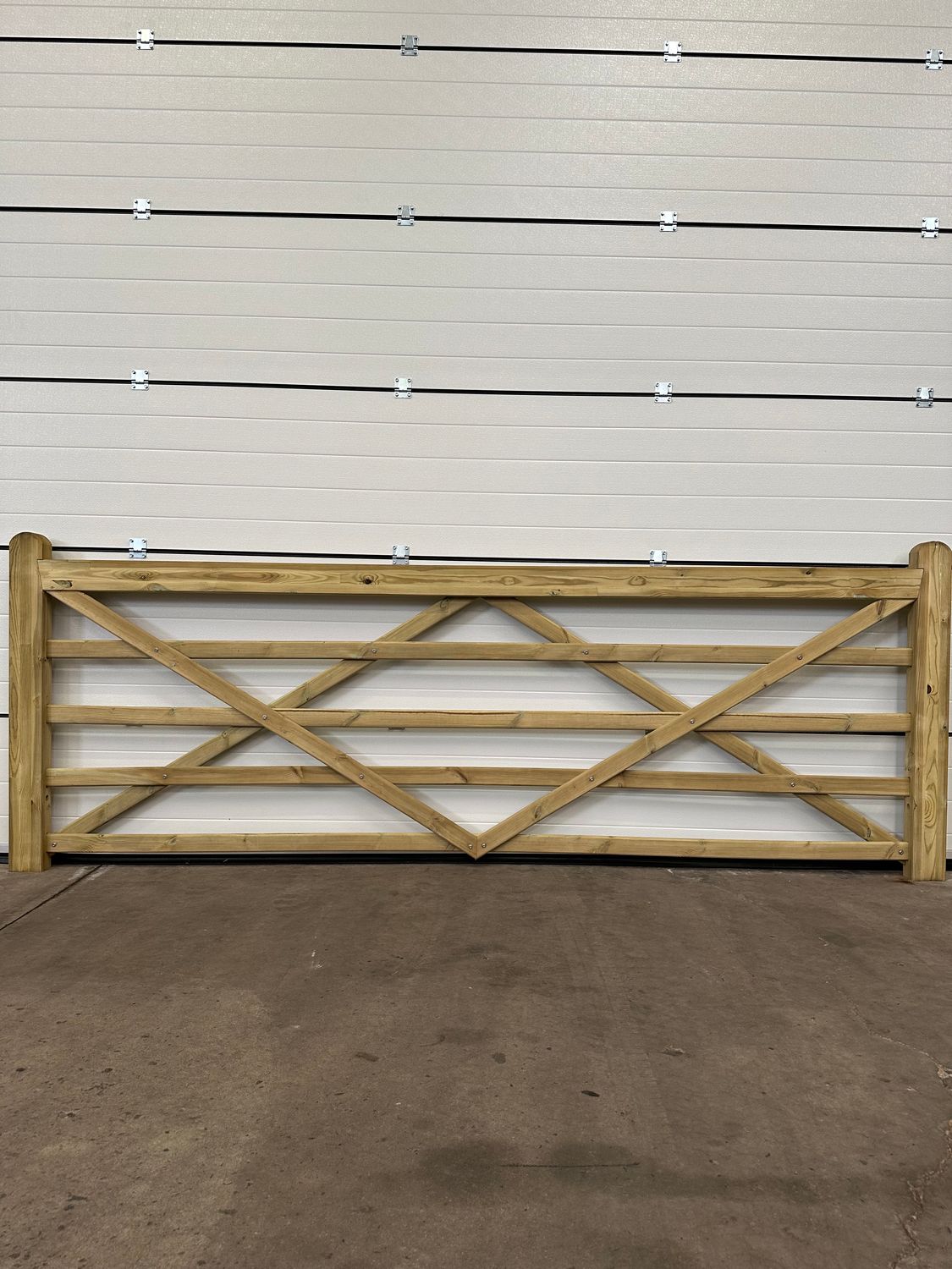Weidepoort geimpregneerd 330cm Weidepoort geimpregneerd 330cm