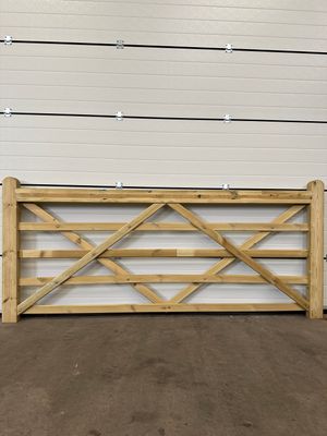 Weidepoort geimpregneerd 270cm