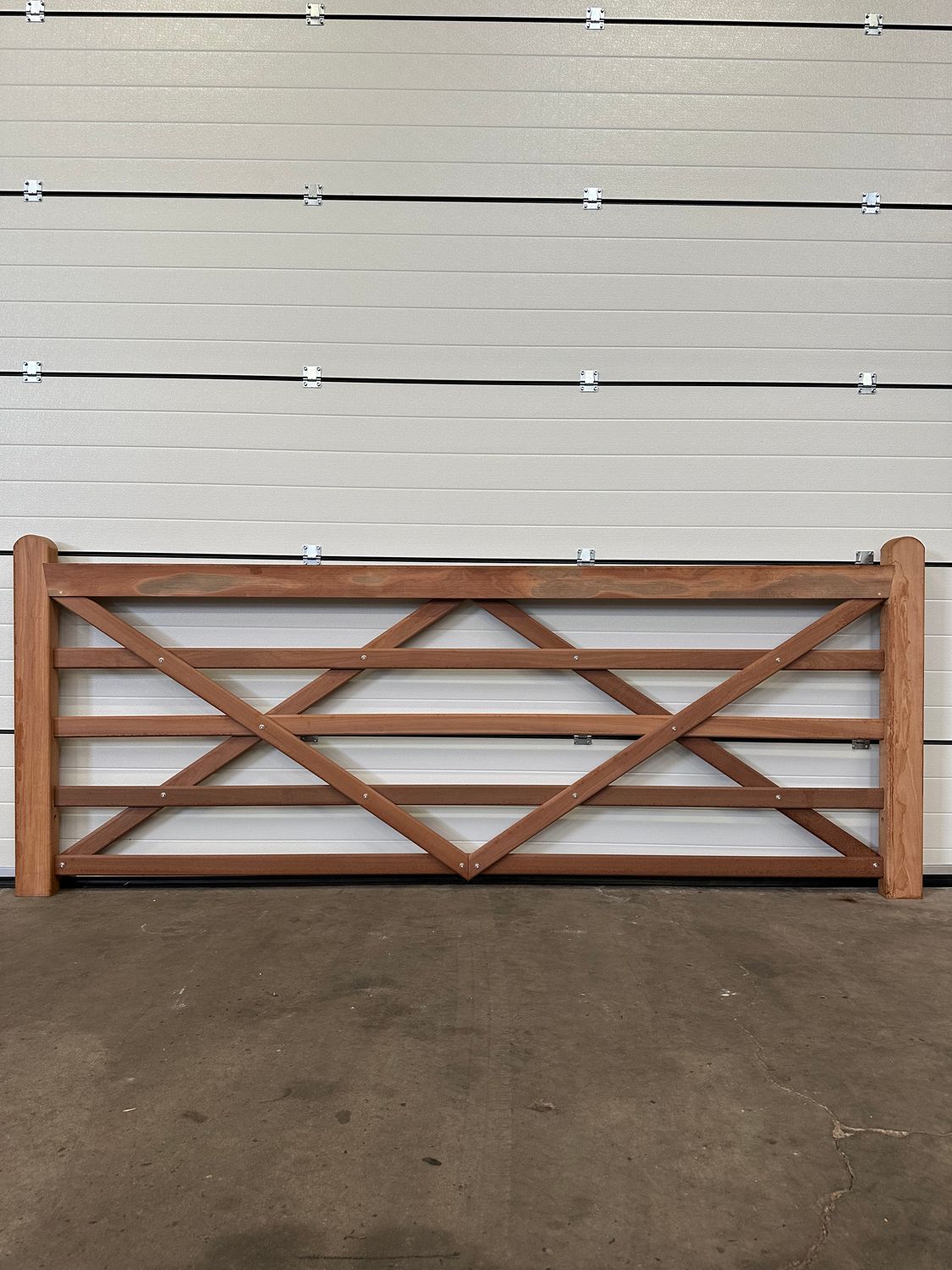 Weidepoort hardhout 300cm Weidepoort hardhout 300cm