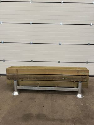 Geimpregneerde poortpaal 12x12x180 Geimpregneerde poortpaal 12x12x180