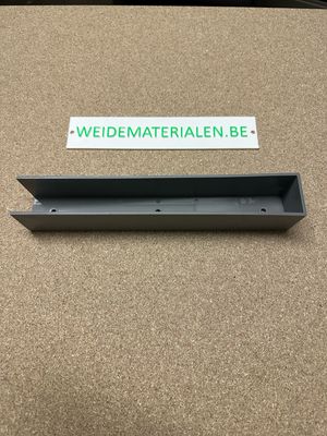 Betonplaathouder PVC U-profiel