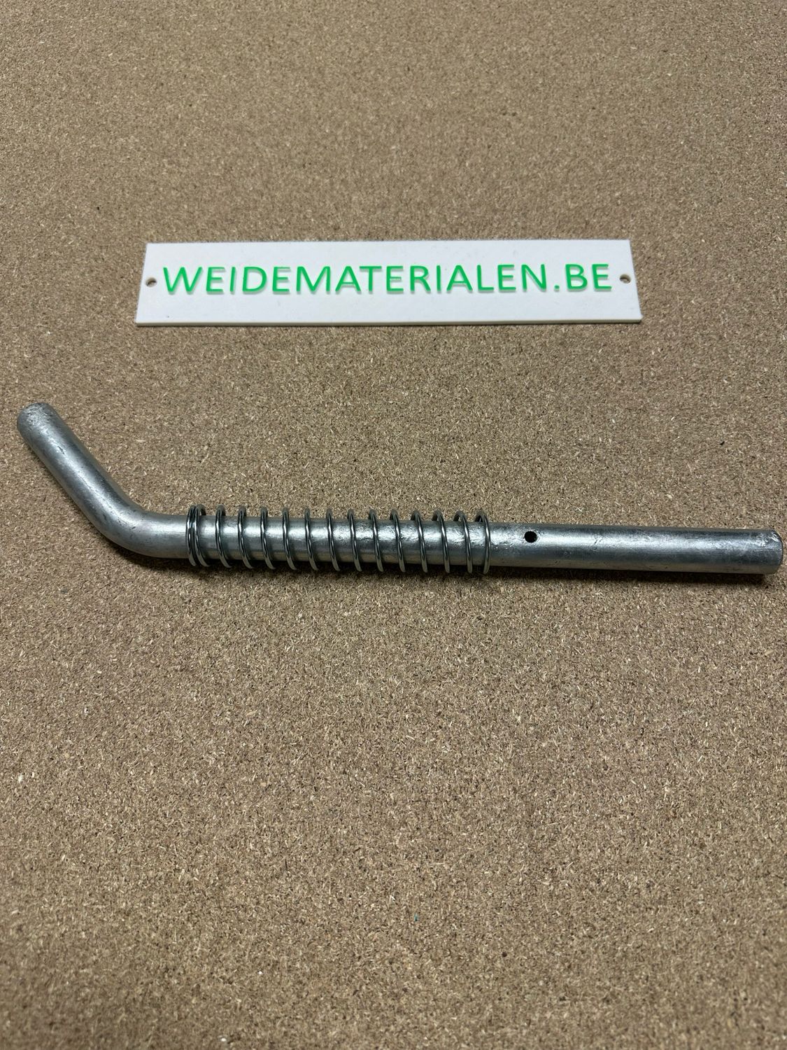Sluitgrendel met veer Sluitgrendel met veer