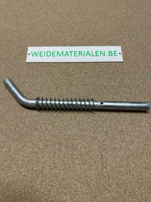 Sluitgrendel met veer