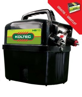 Batterijapparaat Koltec HB15, incl. 9V-570Wh alk.batterij Batterijapparaat Koltec HB15, incl. 9V-570Wh alk.batterij