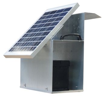 Solarset Powergard XP + draagkast excl. accu