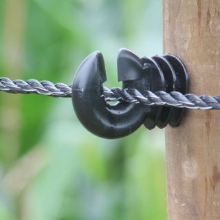 6mm koord zwart PE 500m