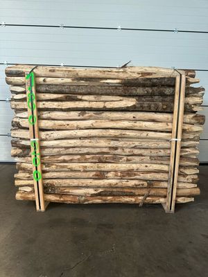 Kastanje palen 180cm dia 6-8 Kastanje palen 180cm dia 6-8