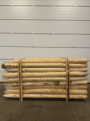 Kastanje palen 180cm dia 10-12 Kastanje palen 180cm dia 10-12