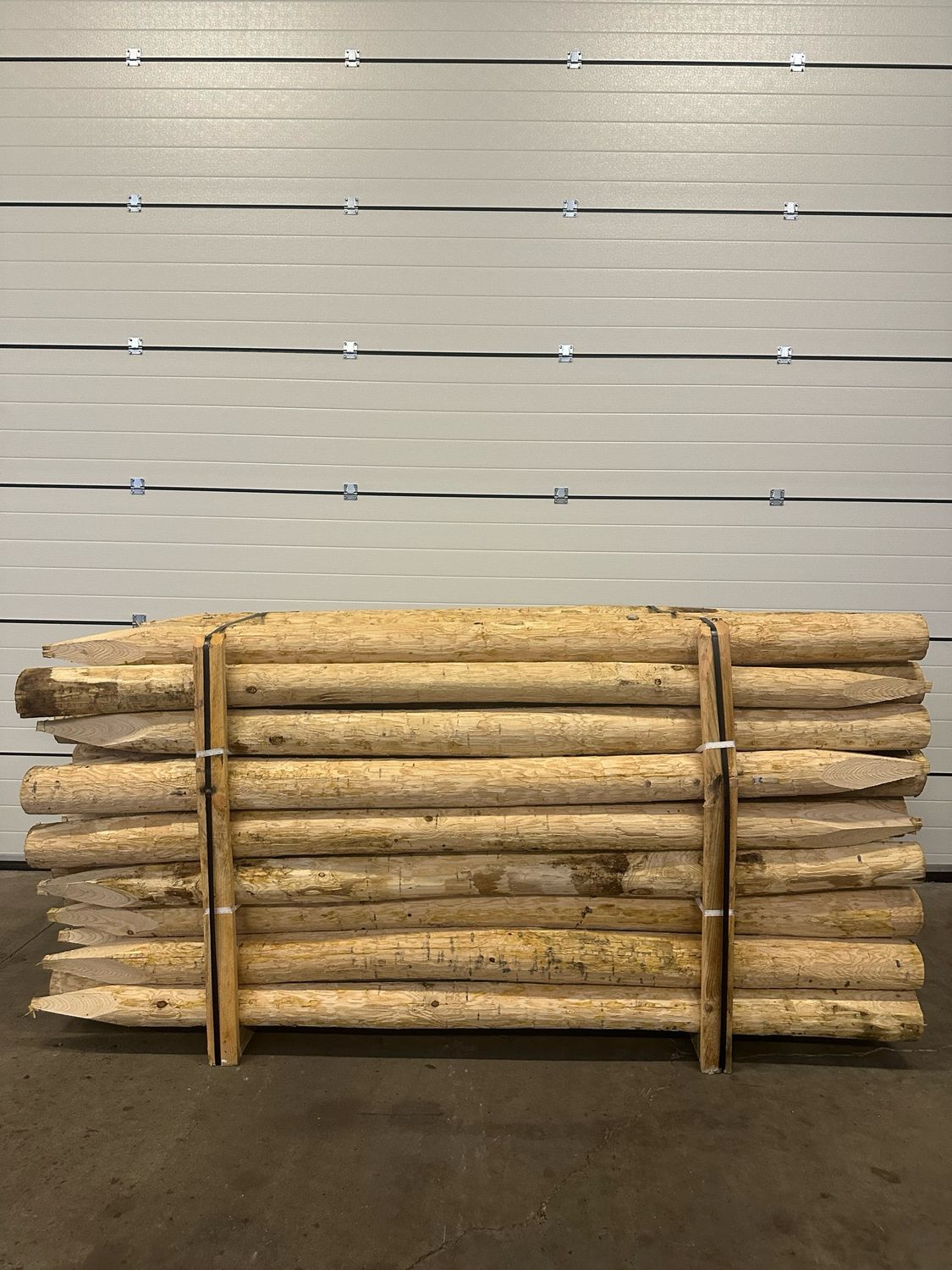 Kastanje palen 200cm dia 10-12 Kastanje palen 200cm dia 10-12