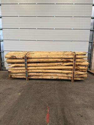 Kastanje palen 250cm dia 8-10 Kastanje palen 250cm dia 8-10