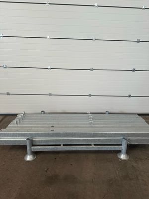 Poortpaal duim vierkant 10x10 244cm