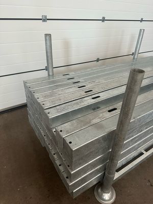 Poortpaal sluit vierkant 10x10