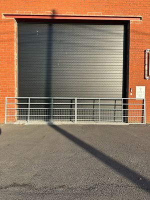 Dubbele weidepoort half gaas 548cm