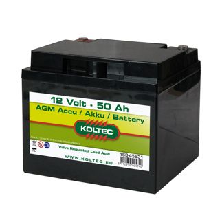 AGM accu 12Volt - 50Ah AGM accu 12Volt - 50Ah