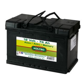 Accu 12Volt - 74Ah Accu 12Volt - 74Ah