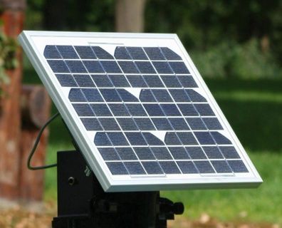 Zonnep,10 Watt zonder laadunit voor batterijapp.