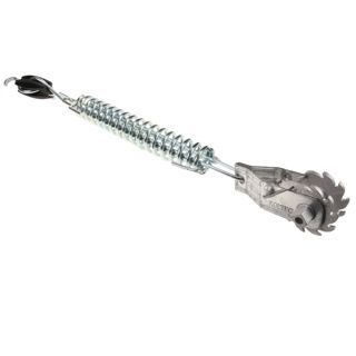Veerset met spanner, Verz, zwarte ei-isolator