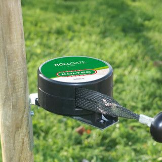 Rollgate met zwart lint 40 mm maximum 6meter