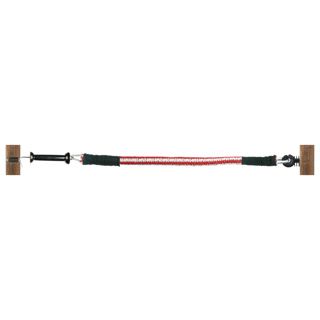 Poortset, el, kabel, rood-wit 4-5meter