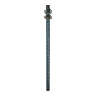 Draadstang M12+moeren  250 mm verzinkt per stuk