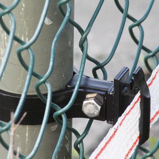 Isolator, kunststof voor lint 60mm per stuk