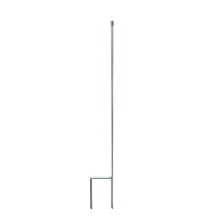 Afrasteringspaal, 98 cm, rond 25 mm/ M12 10stuks